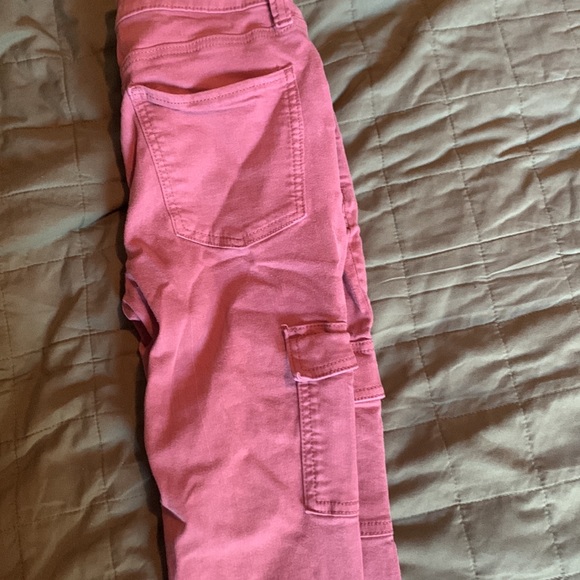 Multi pocket pink skinny jeans - Picture 3 of 3